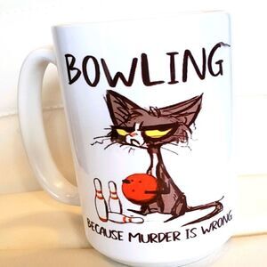 Bowling because murder is wrong, cerami…